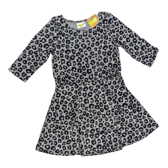 Crazy 8 Girls S 5-6 Leopard Print Dress - Picture 1 of 6